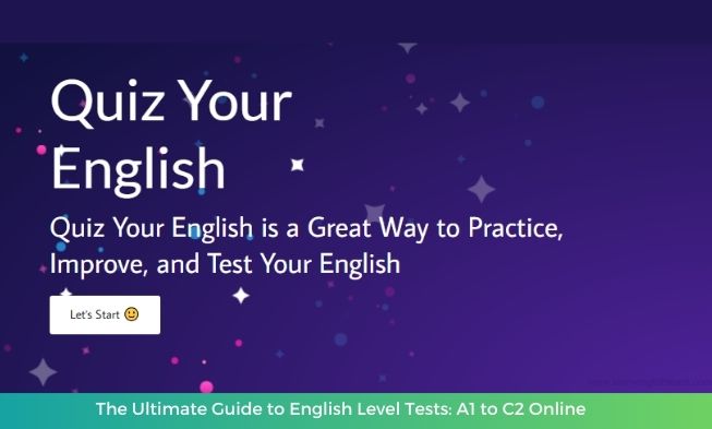 The Ultimate Guide to English Level Tests: A1 to C2 Online